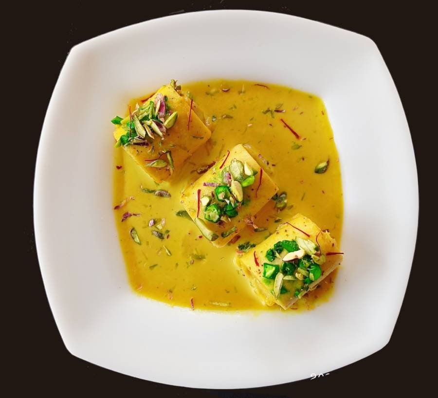 Kulcha Malai Roll